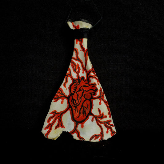 Veined Heart Scapula Painting