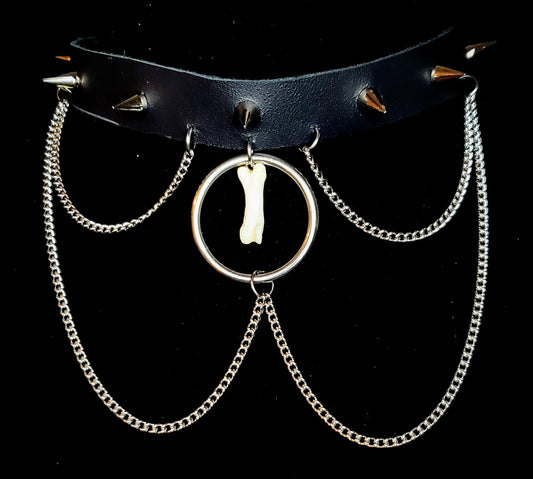 Wild Instinct Coyote Toe Bone Choker