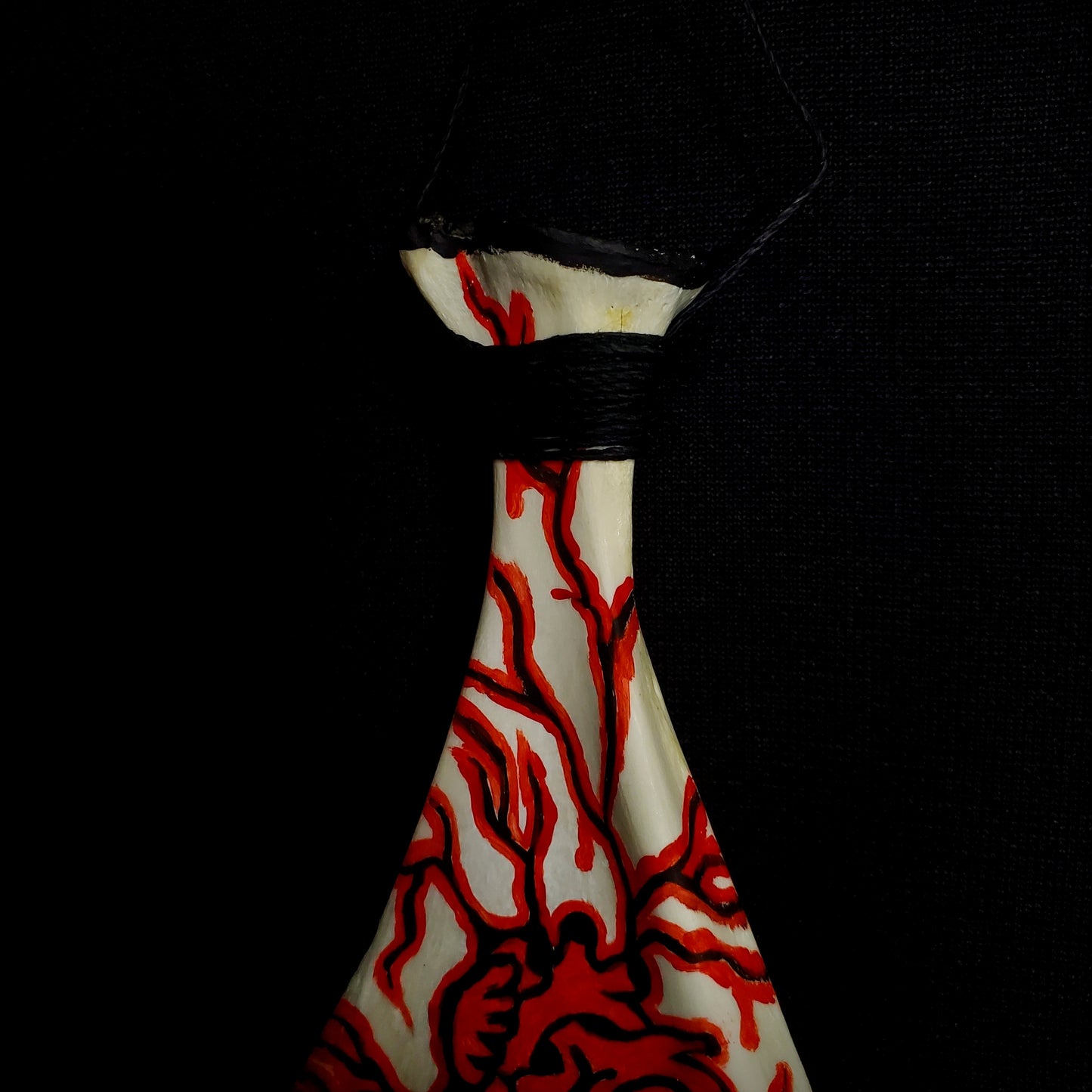 Veined Heart Scapula Painting