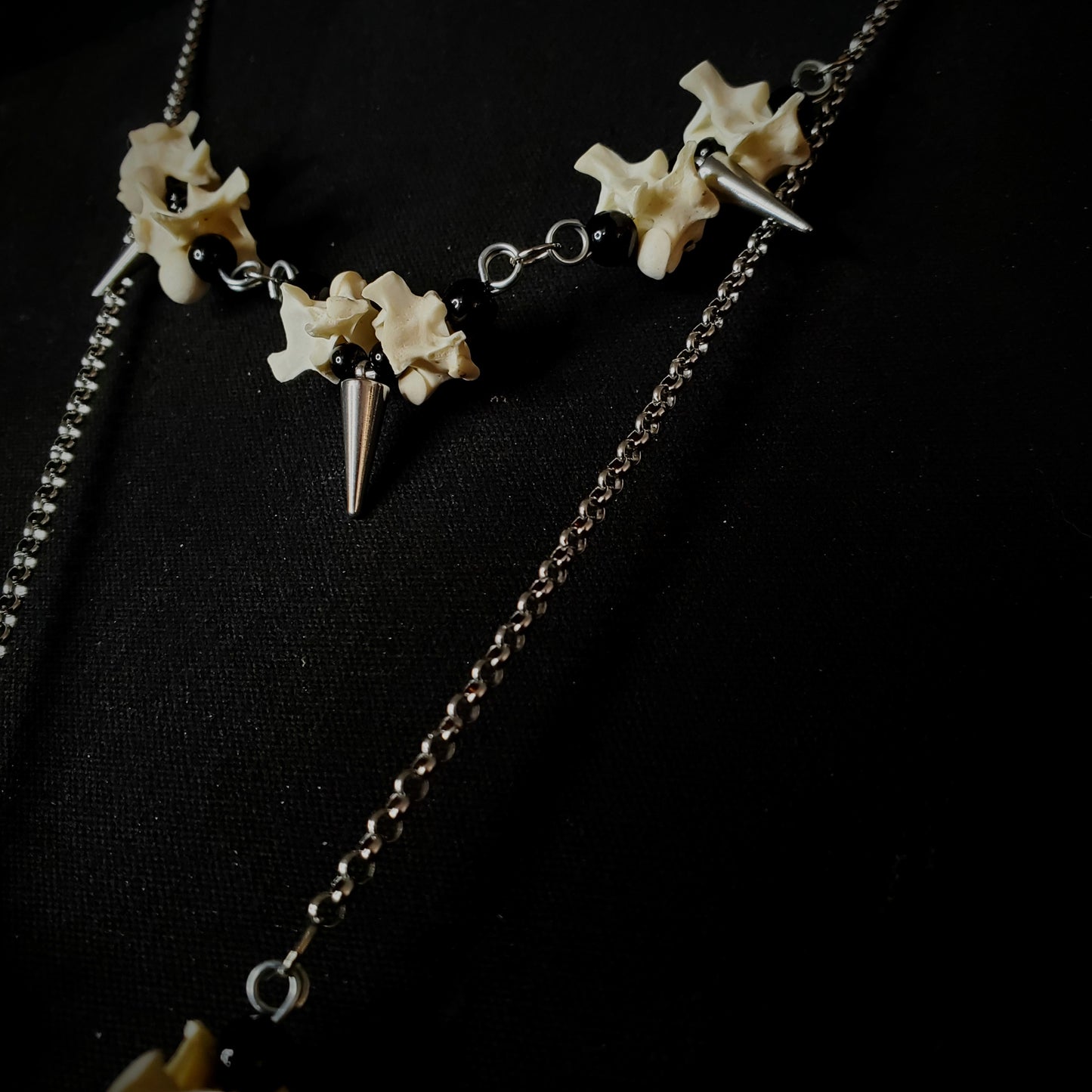 The Arterial Vertebrae Stacked Pendant