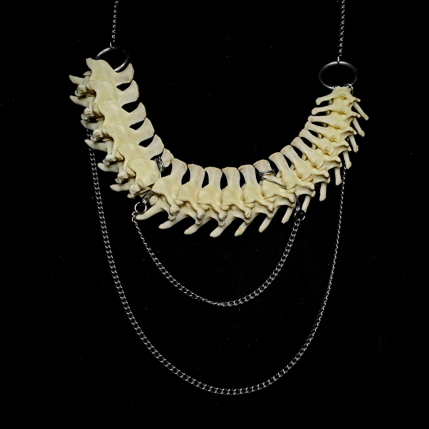 Reticulated Statement Necklace