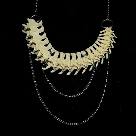 Reticulated Statement Necklace