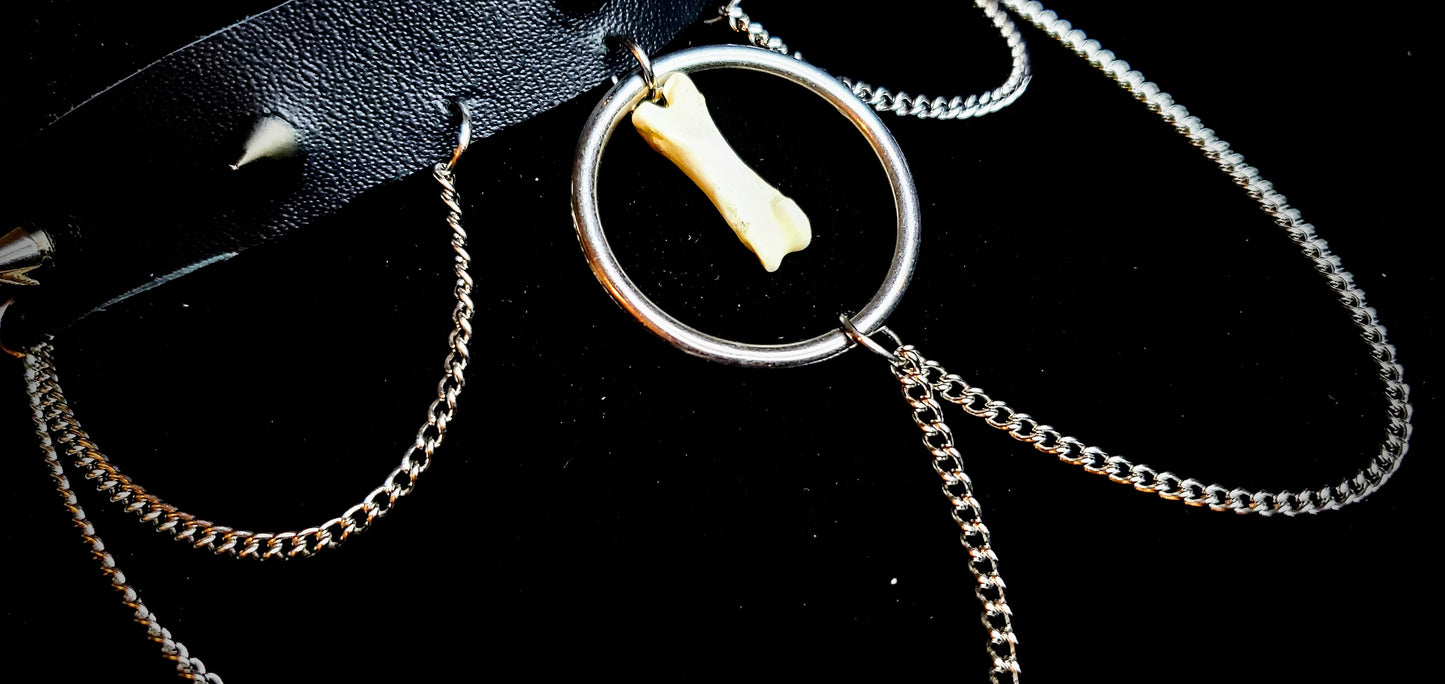 Wild Instinct Coyote Toe Bone Choker