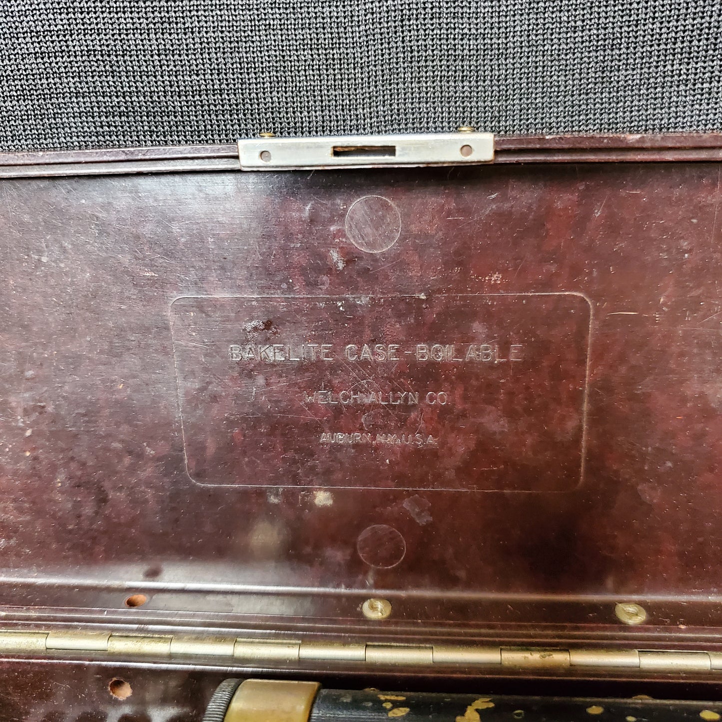 1930s Welch Allyn Otoscope Kit w/ Authentic Bakalite Case (as is)