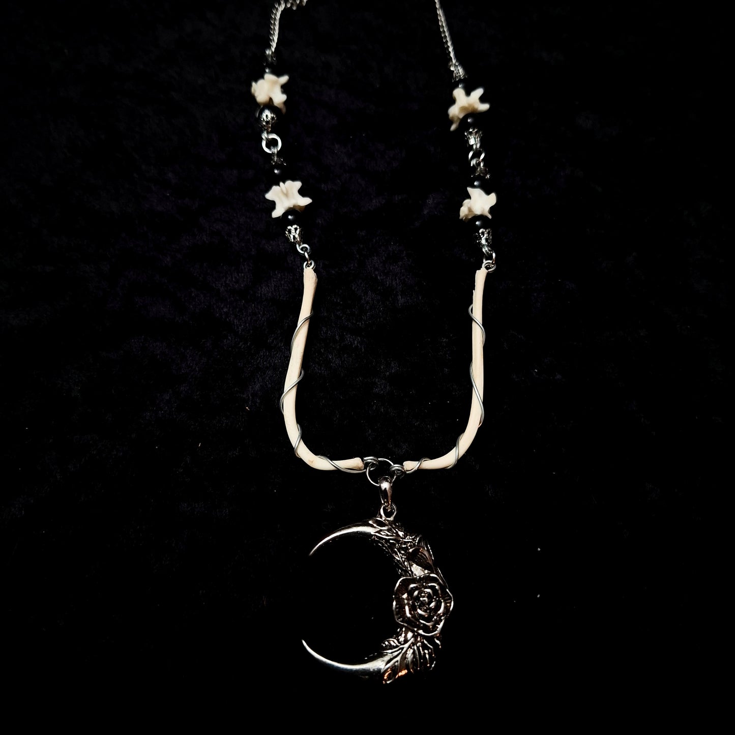 Raccoon Moon Necklace