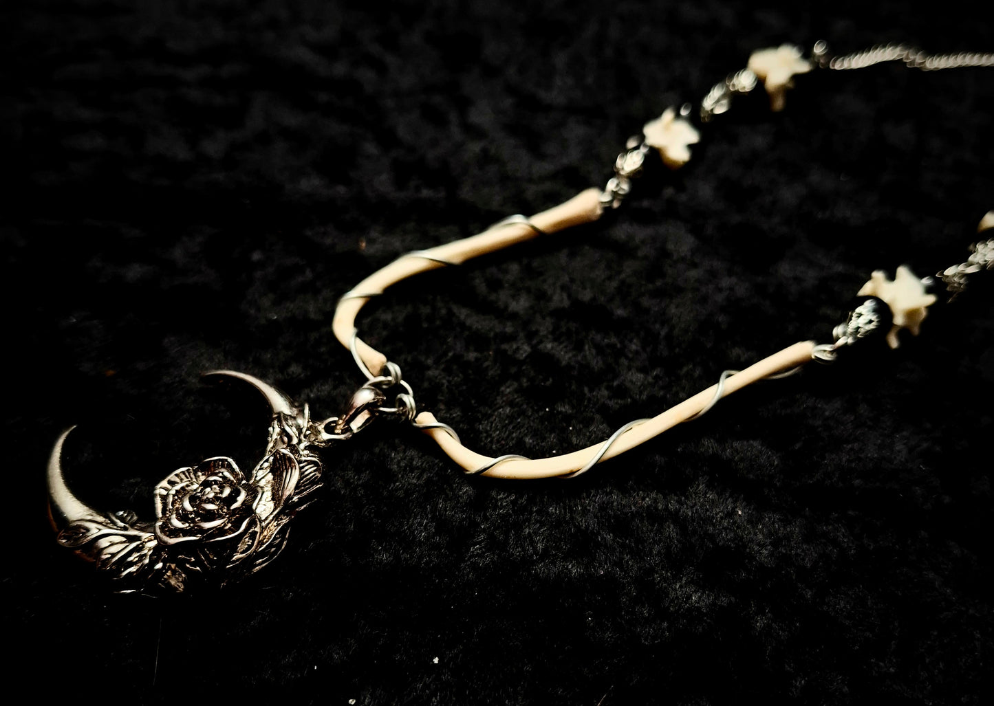 Raccoon Moon Necklace