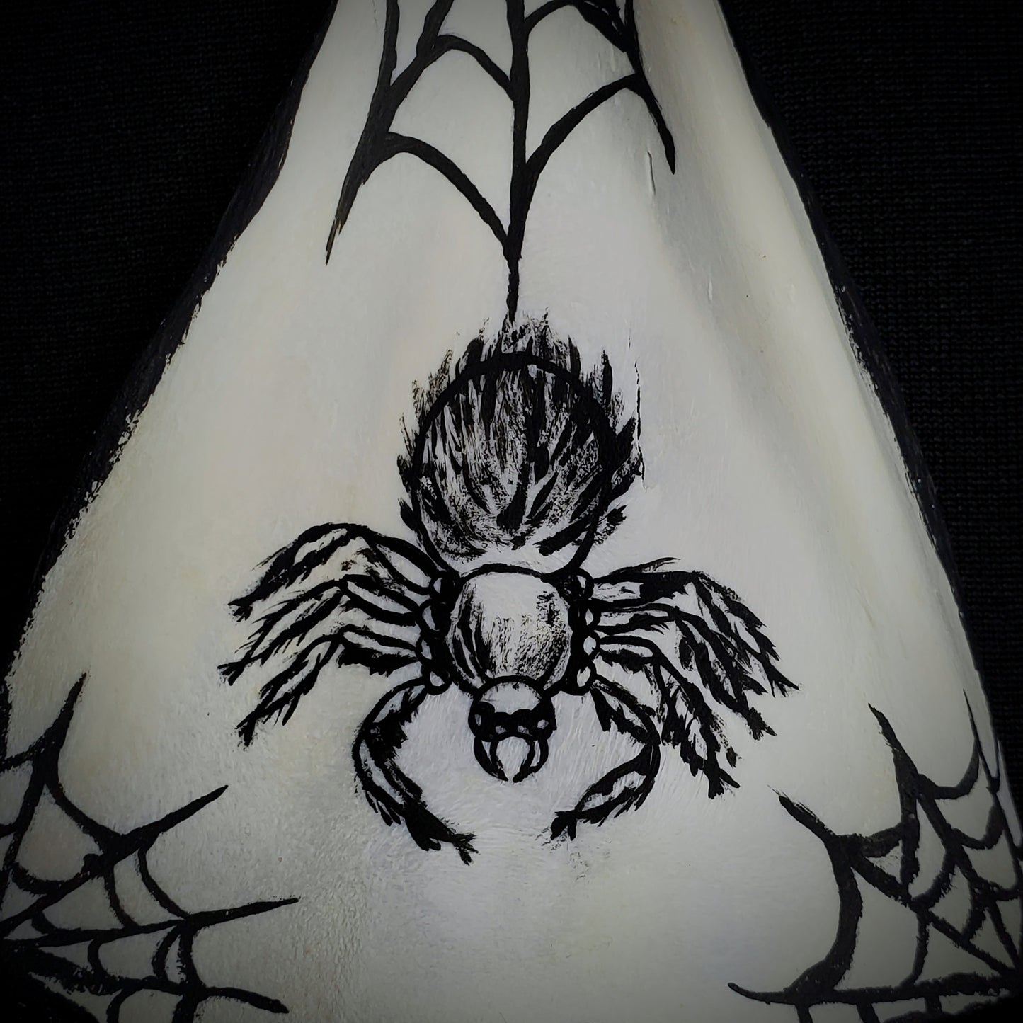 Fuzzy Little Spider Scapula Painting