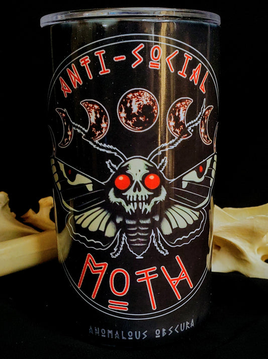 Anti-Social Moth 12oz Tumbler